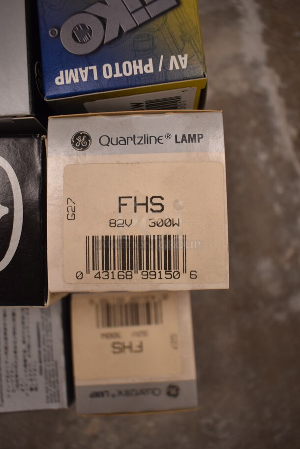 Lot of 10 Various Projector Bulbs Including GE and Eiko. (front room) - Image 4 of 4