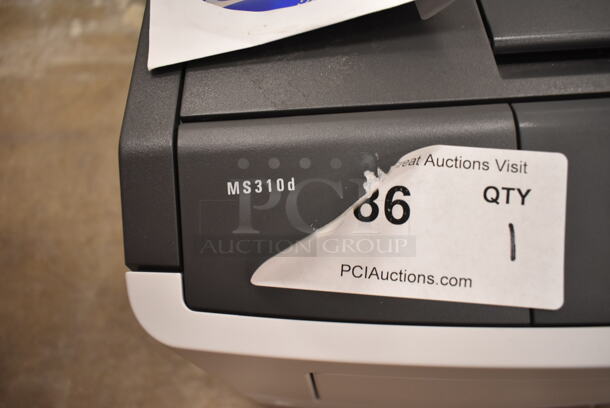 Lexmark MS310d Countertop Printer. (front room) - Image 3 of 6