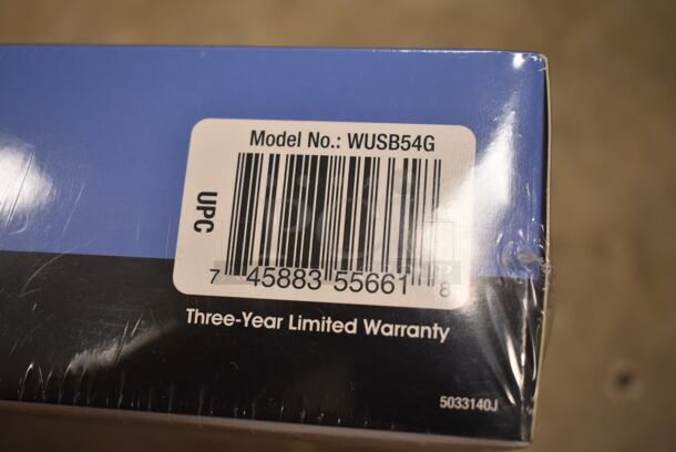 BRAND NEW IN BOX! Linksys Wireless G USB Network Adapter. (front room) - Image 2 of 3