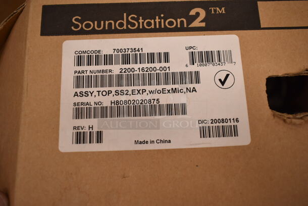 Polycom Sound Station 2 Teleconferencing System. (front room) - Image 5 of 5