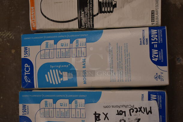 Lot of 4 Bulbs; TCP 42w and Sylvania Lumalux. (front room) - Image 2 of 3