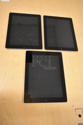 3 Apple A1395 16 GB iPad. 3 Times Your Bid! (front room)