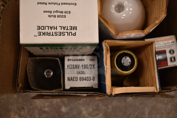 Lot of 11 Various Bulbs Including Ushio, Philips and Sylvania. (front room) - Image 4 of 4