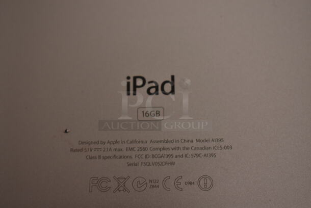 3 Apple iPads; Two A1395 16 GB, One 1458. 3 Times Your Bid! (front room) - Image 10 of 10
