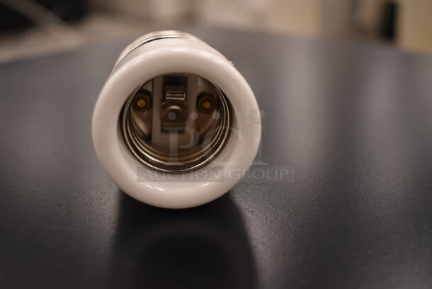 Box of 4 Bulb Bases. (front room) - Image 3 of 4