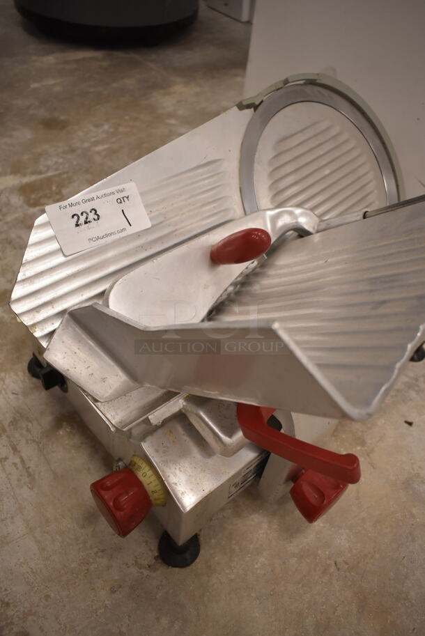 Berkel 827 A Metal Commercial Countertop Meat Slicer. 115 Volts, 1 Phase. (front room) - Image 4 of 5