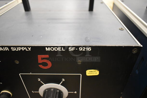 2 Pasco Scientific SF-9216 Metal Air Supply. 2 Times Your Bid! (front room) - Image 4 of 4