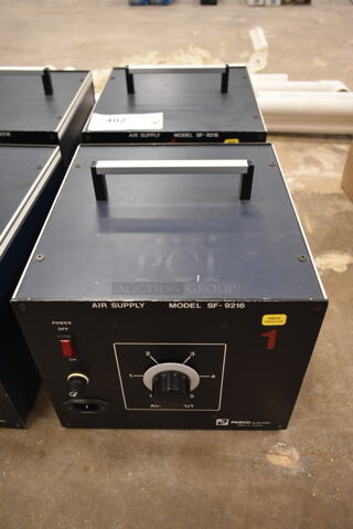 2 Pasco Scientific SF-9216 Metal Air Supply. 2 Times Your Bid! (front room)