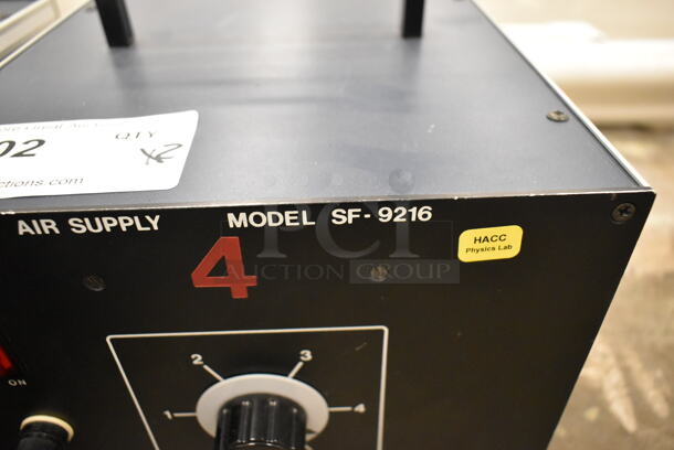 2 Pasco Scientific SF-9216 Metal Air Supply. 2 Times Your Bid! (front room) - Image 4 of 4