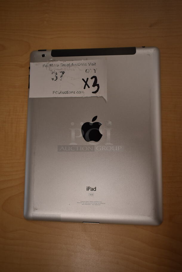 3 Apple A1397 16 GB iPads. 3 Times Your Bid! (front room) - Image 9 of 10