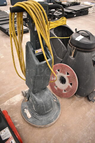 Tennant Nobles 9001768 Floor Cleaning Machine. 120 Volts, 1 Phase. (front room)