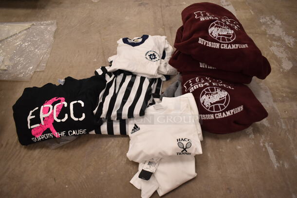ALL ONE MONEY! Lot of Approximately 25 Pieces of HACC Clothing Including Jackets and Shirts. (front room) - Image 1 of 7