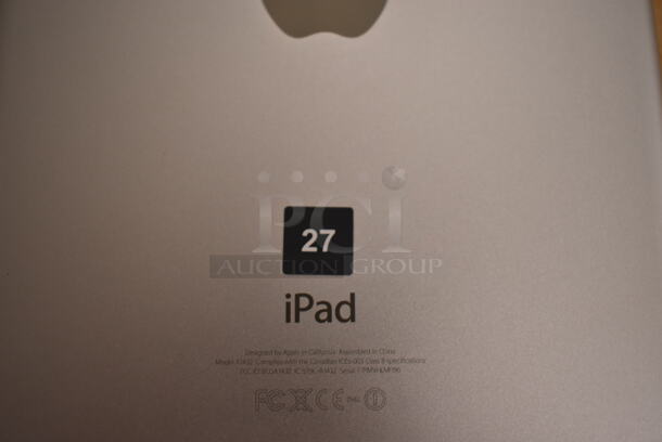 3 Apple A1458 iPads w/ Red Cases. 3 Times Your Bid! (front room) - Image 5 of 12