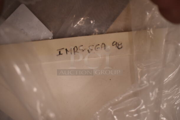 ALL ONE MONEY! Lot of 3 White Banner Pieces. (front room) - Image 4 of 4