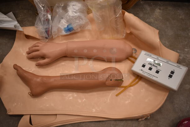 ALL ONE MONEY! Lot of Various Items Including LaerdalSimMan & AirMan Regulator Unit, 2 Dummy Arms. (front room) - Image 2 of 7