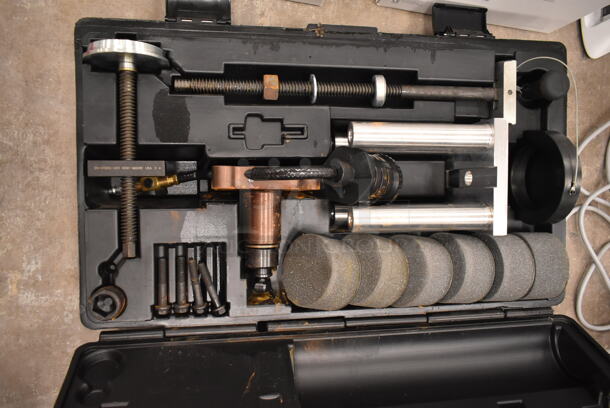 2 EN-45680-880 Cylinder Sleeve Replacement Adapters in Hard Case. 2 Times Your Bid! (front room) - Image 2 of 5
