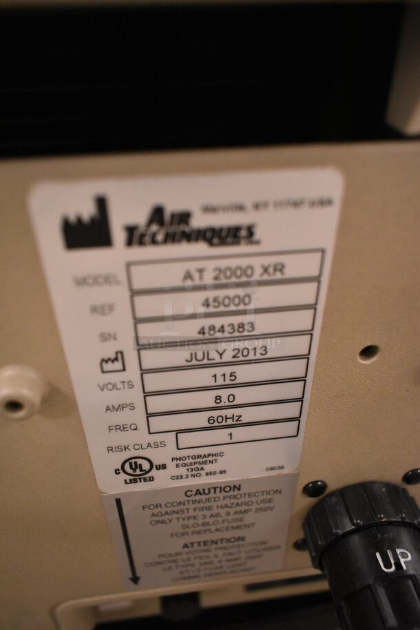 Air Techniques AT 2000 XR Metal Countertop Film Processor. 115 Volts, 1 Phase. (front room) - Image 5 of 5