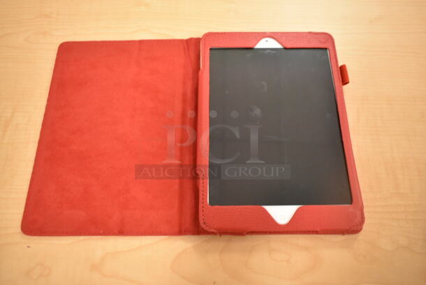 3 Apple A1432 iPads w/ Red Cases. 3 Times Your Bid! (front room) - Image 5 of 12