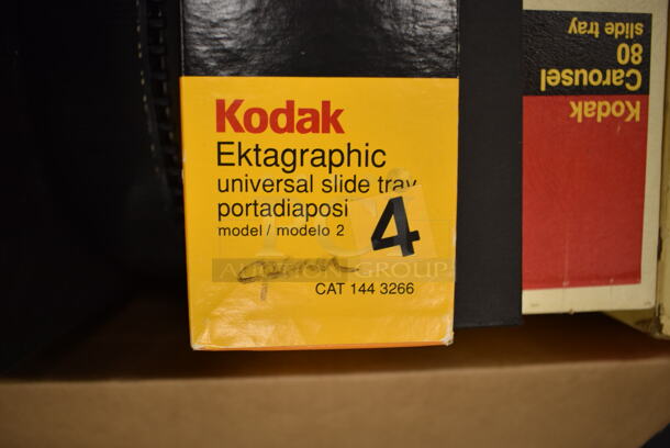 Kodak Ektagraphic III A Carousel Projector in Hard Case w/ 5 Slide Trays. 115 Volts, 1 Phase. (front room) - Image 9 of 12