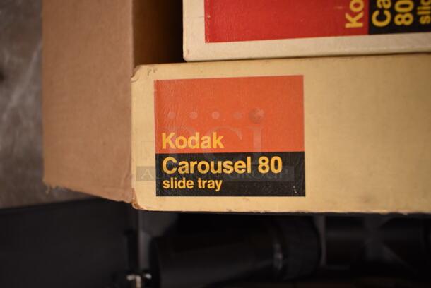 Kodak Ektagraphic III A Carousel Projector in Hard Case w/ 5 Slide Trays. 115 Volts, 1 Phase. (front room) - Image 11 of 12