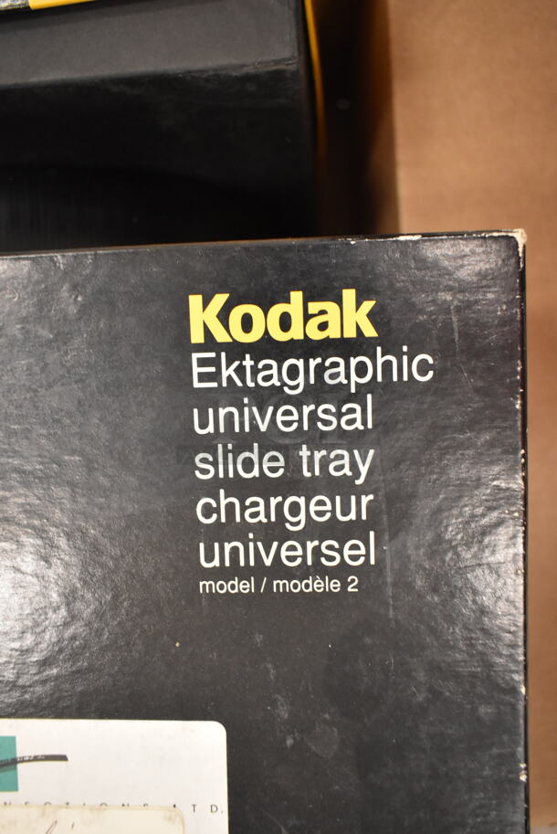 Kodak Ektagraphic III A Carousel Projector in Hard Case w/ 5 Slide Trays. 115 Volts, 1 Phase. (front room) - Image 12 of 12
