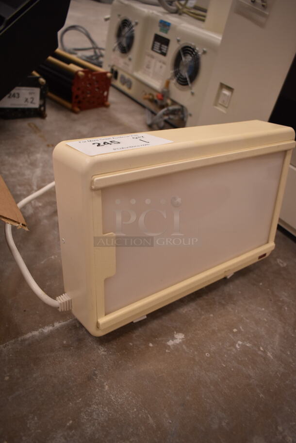 Rinn 67-0440 Metal Countertop Dental X-Ray Film Viewer. 110 Volts, 1 Phase. (front room) - Image 2 of 3