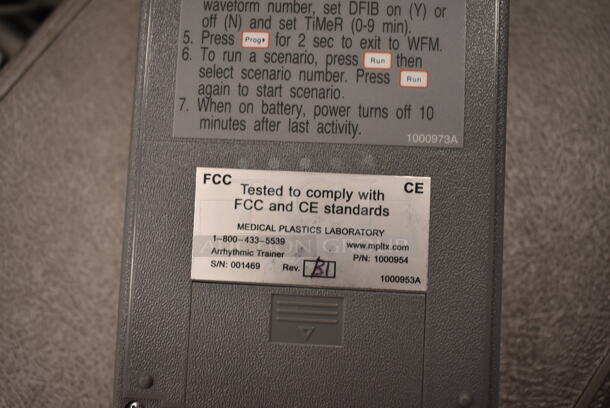 4 Items in Hard Gray Cases; 3 Multi-Sounds Trainer w/ Multi Sounds External Speaker and 1 Arrhythmia Trainer w/ Interaction Trainer. 4 Times Your Bid! (front room) - Image 7 of 8