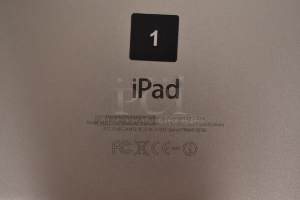 3 Apple A1432 iPads w/ Red Cases. 3 Times Your Bid! (front room) - Image 9 of 12