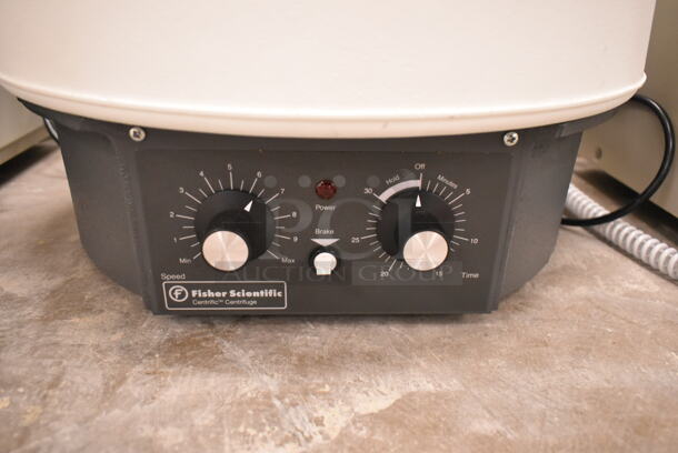 Fisher Scientific 225 Metal Countertop Centrific Centrifuge. 115` Volts, 1 Phase. (front room) - Image 2 of 5