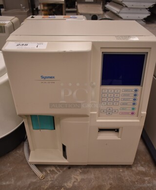 Sysmex KX-21N Metal Countertop Automatic Hematology Analyzer. 115 Volts, 1 Phase. (front room)