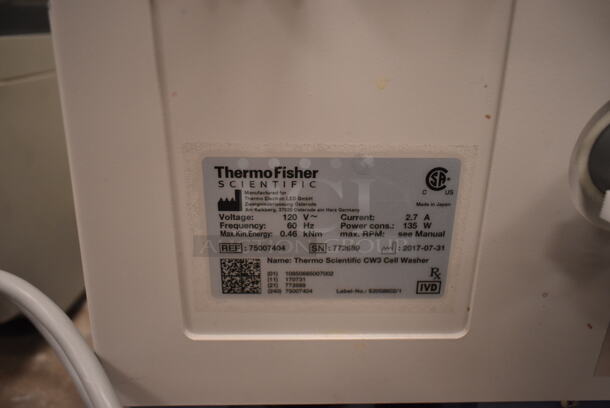 ThermoFisher Metal Countertop Thermo Scientific CW3 Cell Washer. 120 Volts, 1 Phase. (front room) - Image 6 of 6