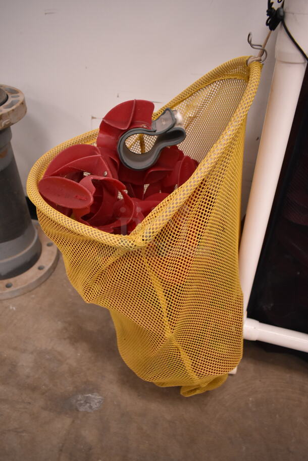 ALL ONE MONEY! Lot of Various Items Including Speedo Red Plastic Pieces to Pool Rope. (front room) - Image 3 of 8