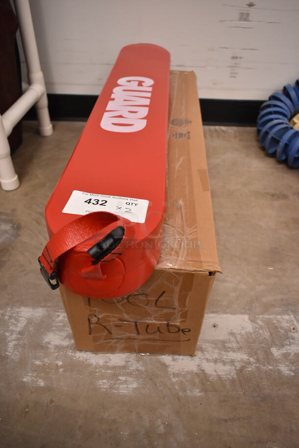 2 Lifeguard Rafts. Includes 38x6x3. 2 Times Your Bid! (front room) - Image 1 of 4