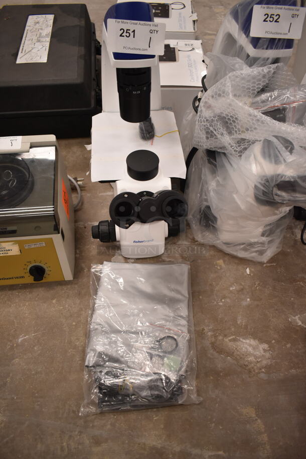 Fisher Metal Countertop Microscope. 100-240 Volts, 1 Phase. (front room) - Image 2 of 11
