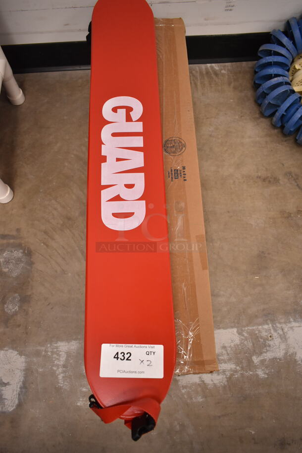 2 Lifeguard Rafts. Includes 38x6x3. 2 Times Your Bid! (front room) - Image 2 of 4