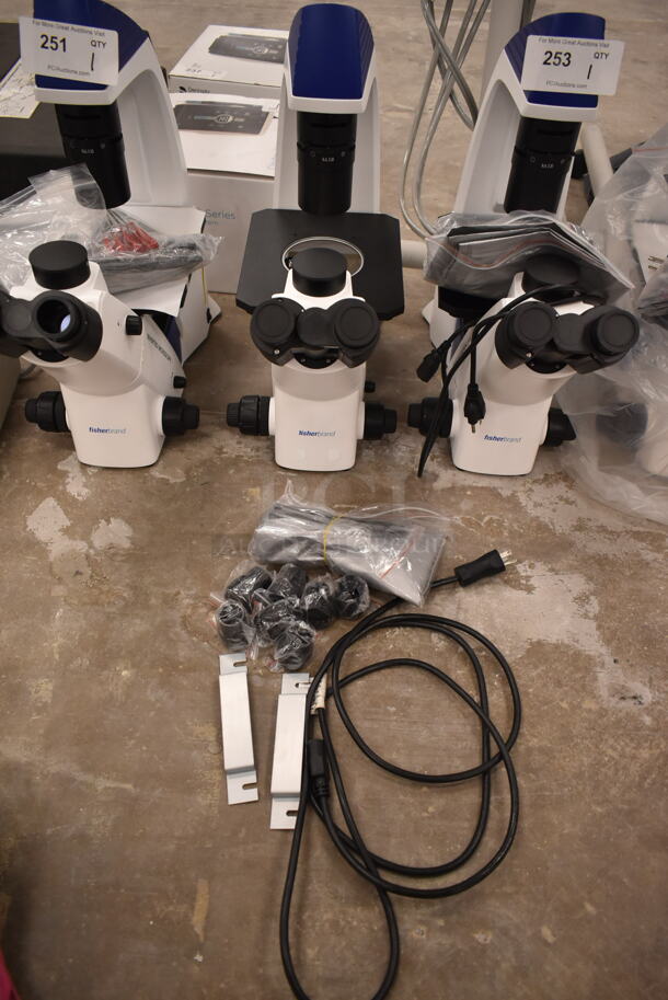 Fisher Metal Countertop Microscope. 100-240 Volts, 1 Phase. (front room) - Image 2 of 12