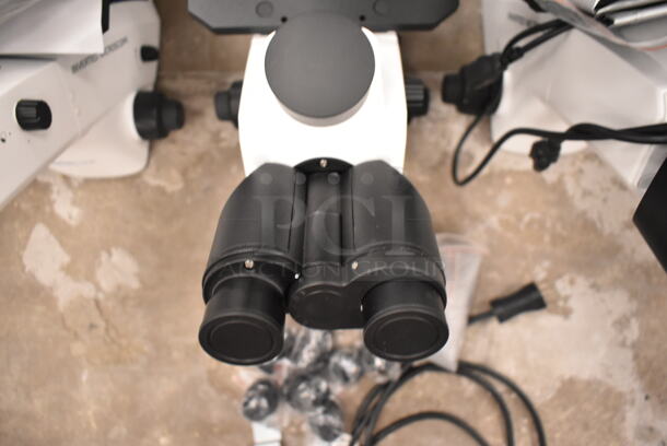 Fisher Metal Countertop Microscope. 100-240 Volts, 1 Phase. (front room) - Image 7 of 12