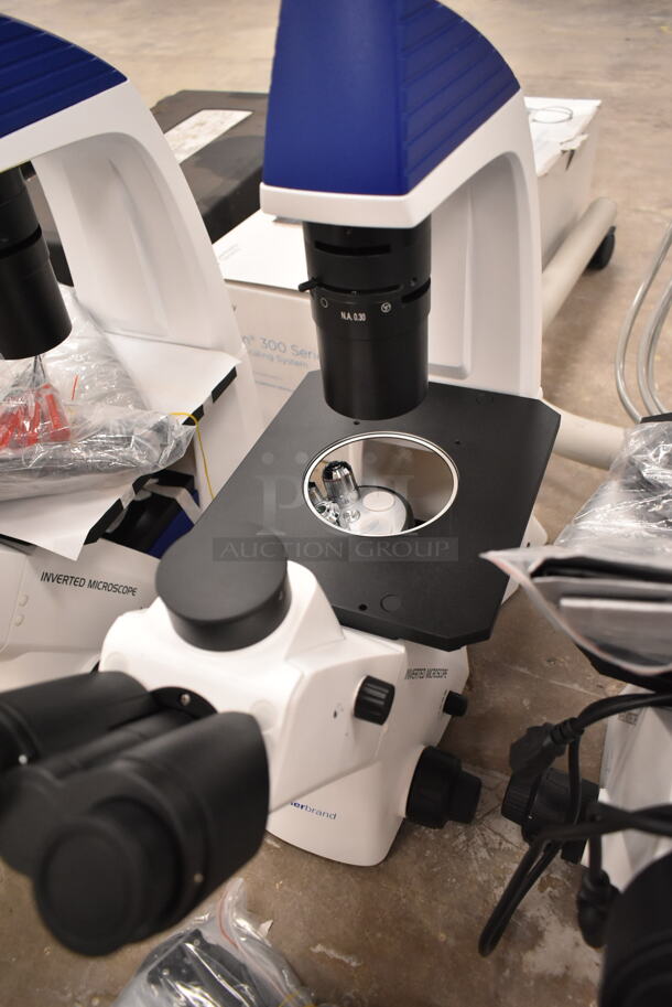 Fisher Metal Countertop Microscope. 100-240 Volts, 1 Phase. (front room) - Image 8 of 12
