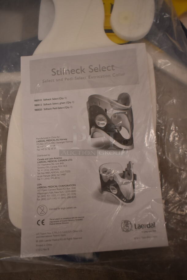 2 Laerdal Stifneck Neck Braces. 2 Times Your Bid! (front room) - Image 2 of 4