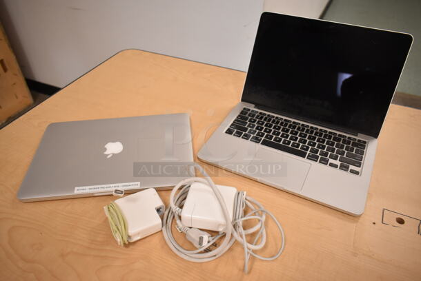2 Apple A1502 13" MacBook Pro Laptops. 2 Times Your Bid! (front room) - Image 1 of 9