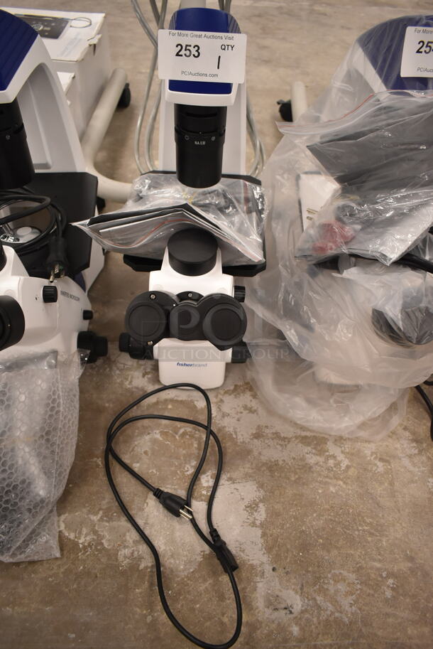 Fisher Metal Countertop Microscope. 100-240 Volts, 1 Phase. (front room) - Image 2 of 9