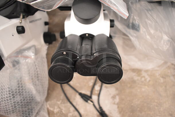 Fisher Metal Countertop Microscope. 100-240 Volts, 1 Phase. (front room) - Image 4 of 9