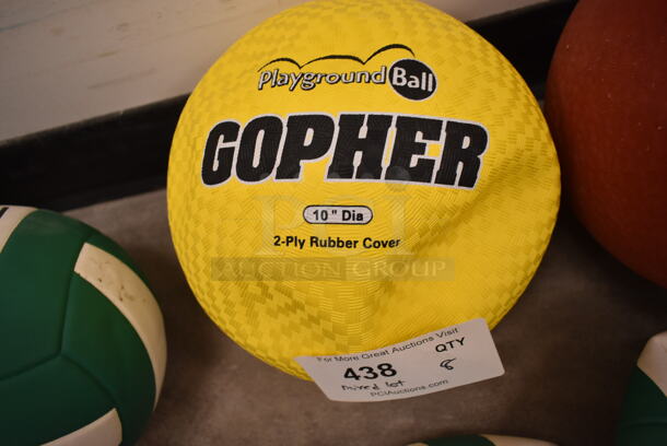 8 Balls; 6 Volleyball and 2 Playground Balls. 8 Times Your Bid! (front room) - Image 3 of 9