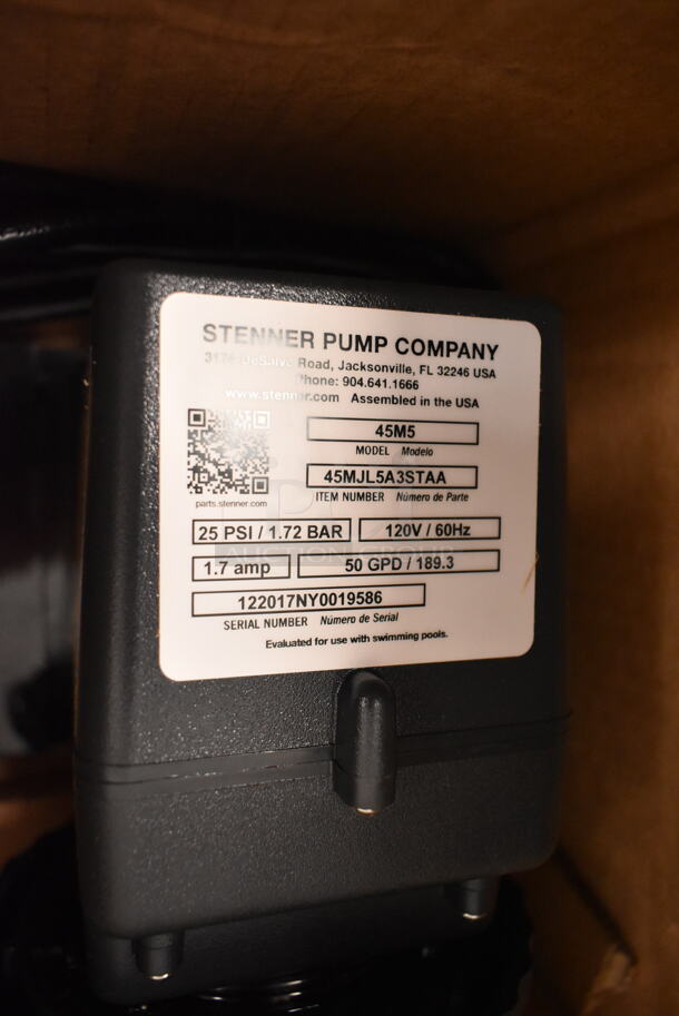 ALL ONE MONEY! Lot of 2 Boxes Including Stenner Pump and Pieces. (front room) - Image 3 of 9