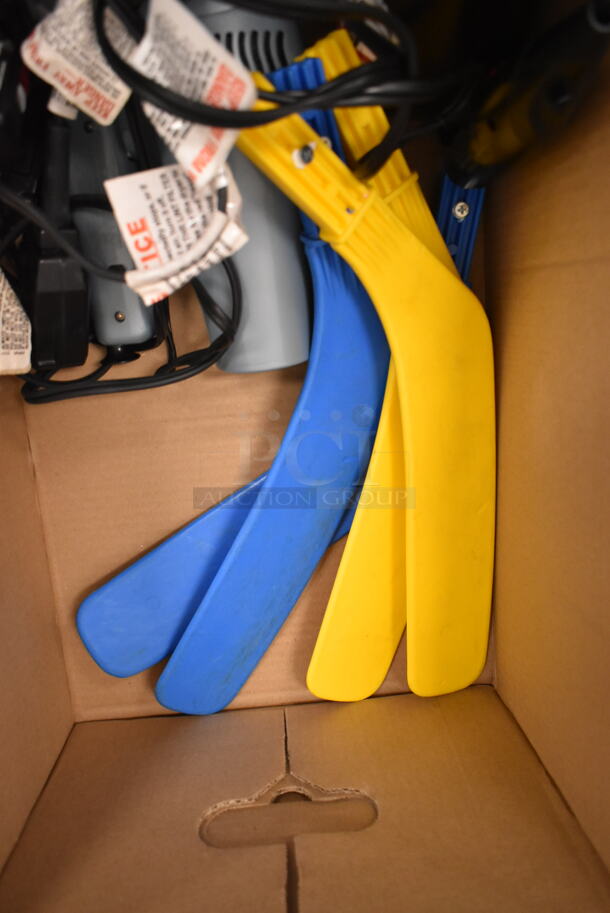 ALL ONE MONEY! Lot of 7 Items Including Hockey Stick Ends and Dryers. (front room) - Image 2 of 8