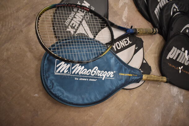 ALL ONE MONEY! Lot of 11 Items Including Rackets and Racket Cases. (front room) - Image 4 of 8