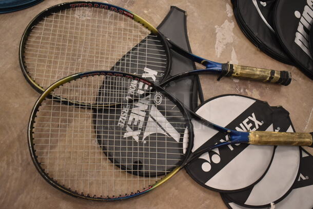 ALL ONE MONEY! Lot of 11 Items Including Rackets and Racket Cases. (front room) - Image 5 of 8