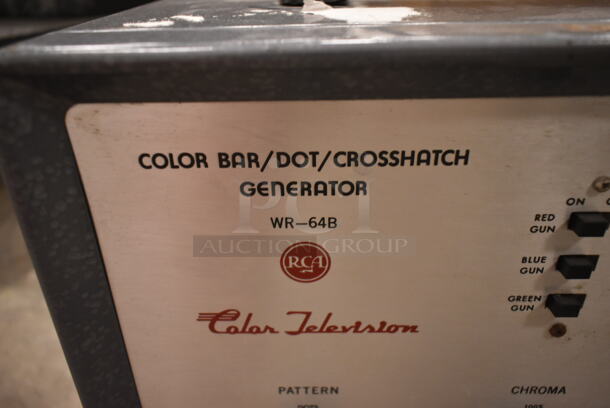 RCA WR-64B Metal Countertop Color Bar / Dot / Crosshatch Generator. (front room) - Image 7 of 7