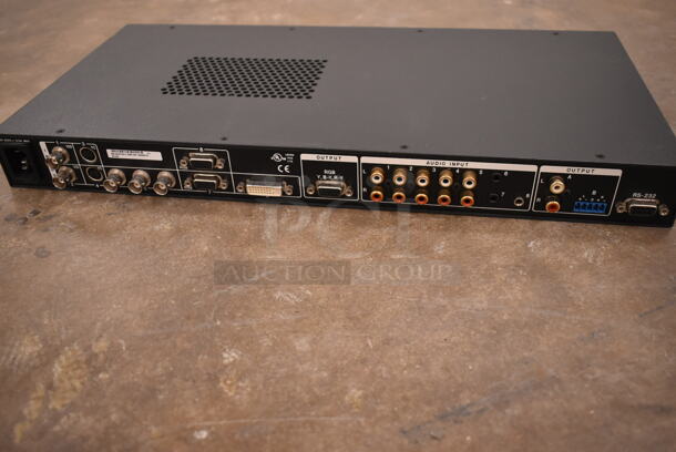 ALL ONE MONEY! Lot of Extron IN1508 Scaling Presentation Switcher, Extron VGA Distribution Amplifier, Extrop IPL T S2 and Cables. (front room) - Image 11 of 12