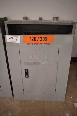 Metal Power Box Enclosure. (front room)